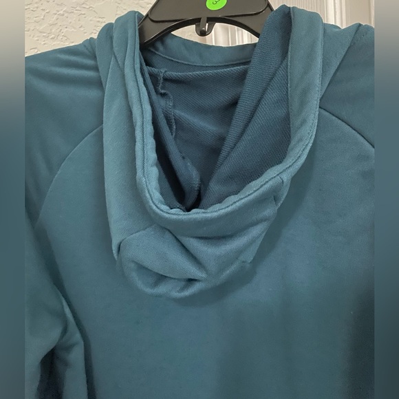 Nike Men’s Dri-Fit L/S Pullover Hoodie/Worn once-Sz M-Like New-Sleeve Swoosh - Picture 6 of 15